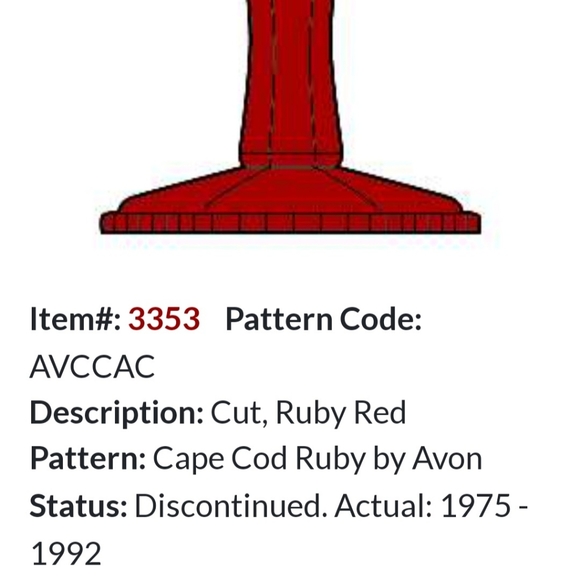 (4) Vntg "Cape Cod Ruby" 4oz Wine Glasses - Picture 5 of 10